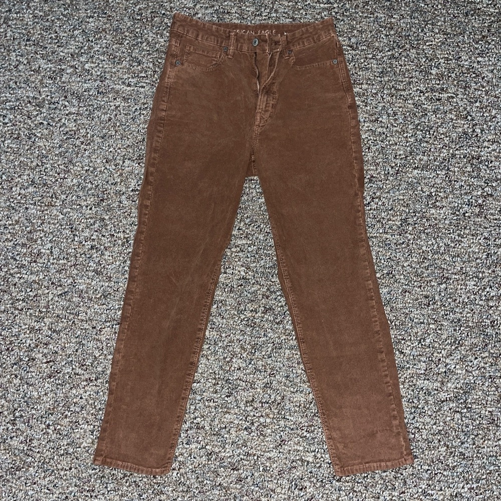 Brown corduroy pants